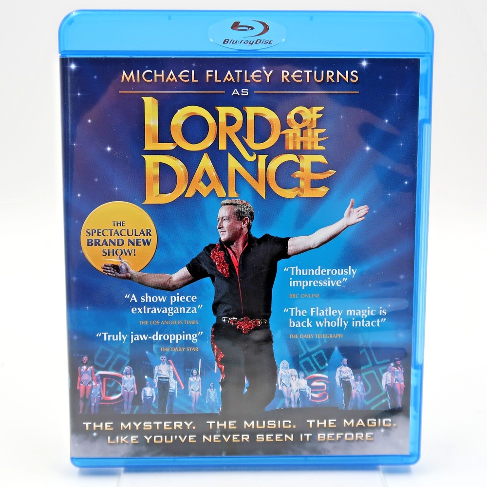 Michael Flatley Lord of the Dance Blu-ray 2011 E-ONE Irish Dance Movie Disc